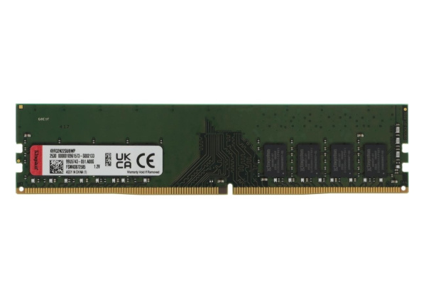 Модуль памяти DIMM DDR4 8Гб 3200МГц Kingston (KVR32N22S8/8WP) CL22
