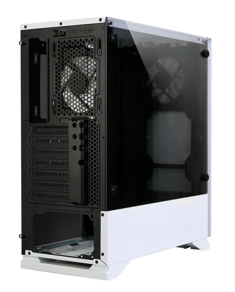 Корпус ATX Б_БП Zalman S5 (USB3.0, Audio,RGB подсветка,Window,белый)