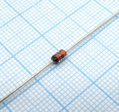 Стабилитрон 15в, 1вт, 1N4744A, DO41