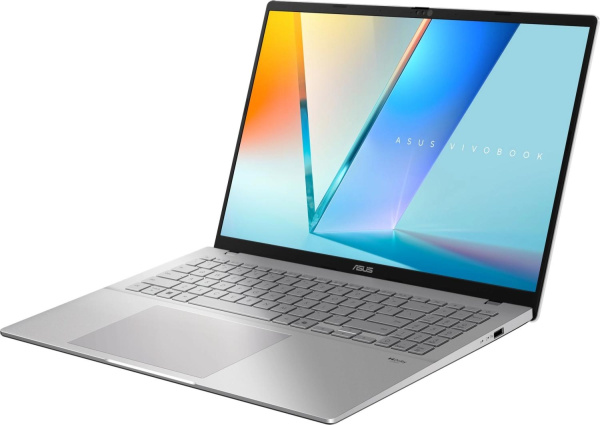 Ноутбук Asus VivoBook S16 S3607VA-RP105 Core 5 210H 16Gb SSD512Gb Intel Graphics 16" IPS WUXGA (1920x1200) без ОС silver WiFi BT Cam (90NB1671-M007R0)