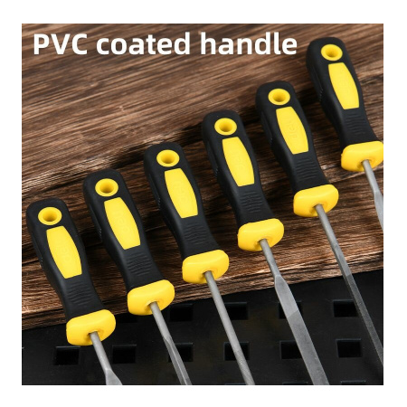 Набор надфилей 160мм, 6штук, Deli DL2141