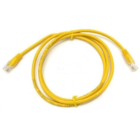 Патч-корд  1.5м  кат_5E UTP желтый