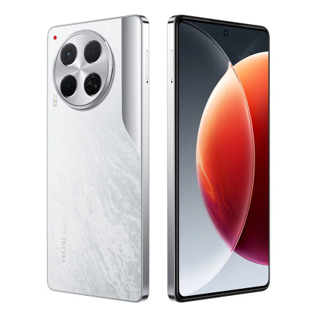Смартфон Tecno Camon 30 8Гб 256Гб Uyuni Salt White 6.8", AMOLED, 2436*1080, 2*2.2+6*2ГГц, 50+2+0.08Мп, 50Мп, 4G, NFC, 5000мАч, And 14