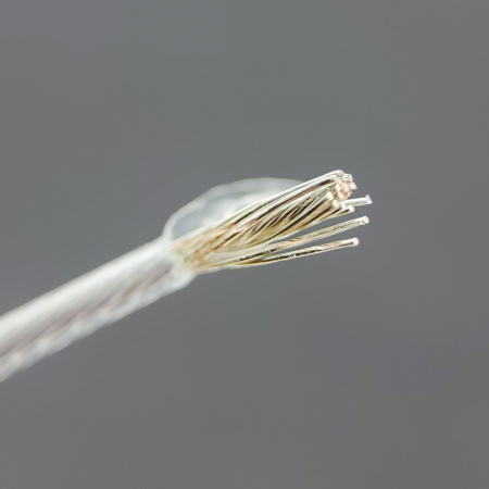 Провод фторопластовый AF-250, 18AWG (0.75мм2), 600В, посеребренная медь, PFA, 250С