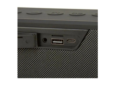 Портативная колонка ELTRONIC 20-74 LIVE Bluetooth, TWS, microSD, AUX Черный