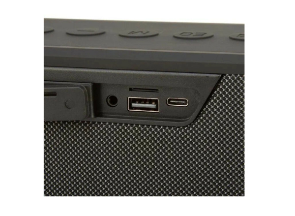 Портативная колонка ELTRONIC 20-74 LIVE Bluetooth, TWS, microSD, AUX Черный