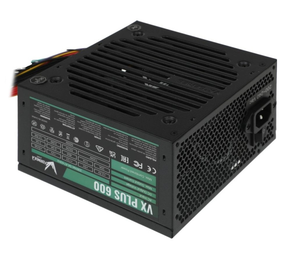 Блок питания 600Вт Formula (Aerocool) VX-600 Plus (120мм,2PCI-E,4SATA)