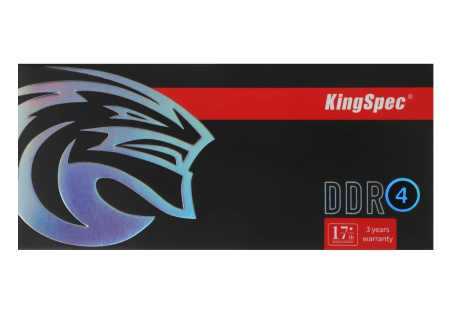 Модуль памяти DIMM DDR4 4Гб 3200МГц Kingspec (KS3200D4P13504G) CL22