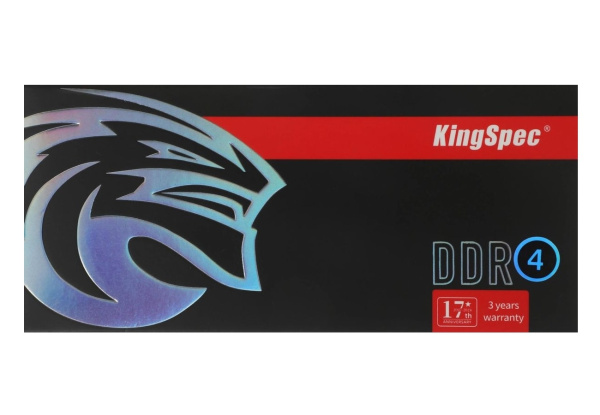 Модуль памяти DIMM DDR4 4Гб 3200МГц Kingspec (KS3200D4P13504G) CL22