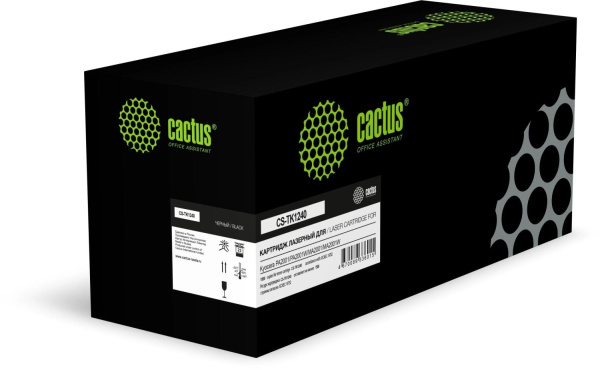 Картридж_лазерный Cactus CS-TK1240 (TK-1240) для Kyocera PA2001/PA2001W/MA2001/MA200 черный (1500 стр)