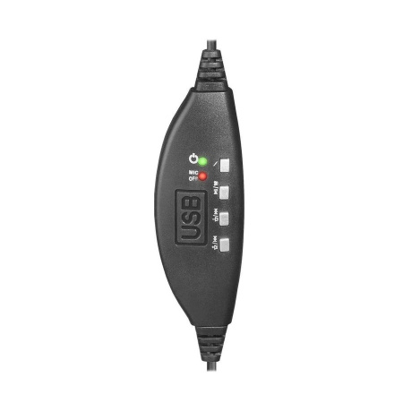 Гарнитура Defender Gryphon HN-750 мониторные, 32Ом, 105дБ, кабель 2м, Black