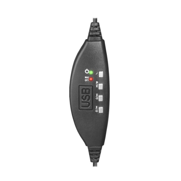Гарнитура Defender Gryphon HN-750 мониторные, 32Ом, 105дБ, кабель 2м, Black