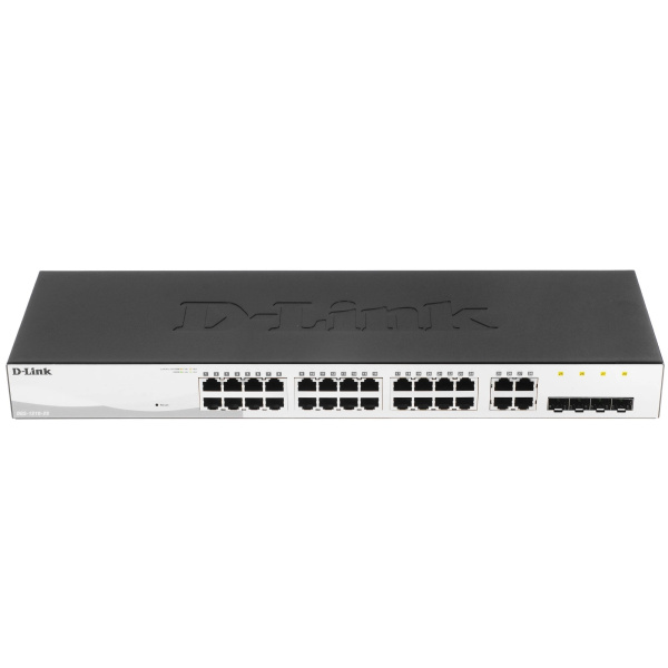 Коммутатор D-Link DGS-1210-28/F3A L2 коммутатор, 24х1000Base-T, 4хCombo 1000Base-T/SFP управляемый