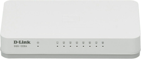 Коммутатор D-Link DGS-1008A 8-ports 10\100\1000_Mbps UTP_Stand-alone