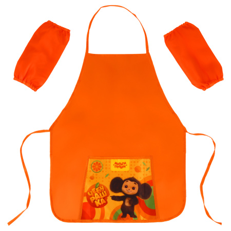 Набор для уроков труда Мульти-Пульти "Чебурашка", фартук, нарукавники, клеенка ЧБТ_53181