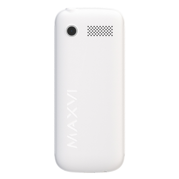 Сотовый Maxvi B241 White 2sim/2.4"/320*240/microSD/1.3МП/Bt/2300мАч/моноблок