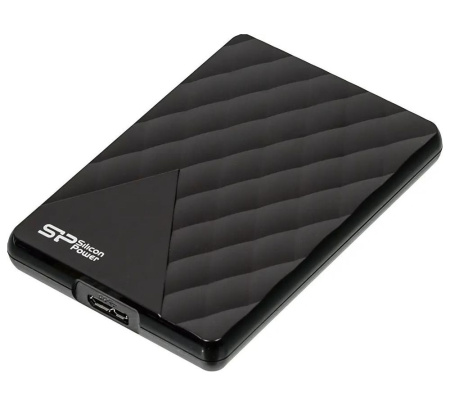 Жесткий диск USB3.0 2.5" 1TB Silicon Power D06 Diamond (SP010TBPHDD06S3K) черный
