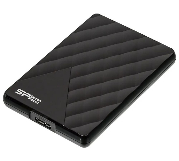 Жесткий диск USB3.0 2.5" 1TB Silicon Power D06 Diamond (SP010TBPHDD06S3K) черный