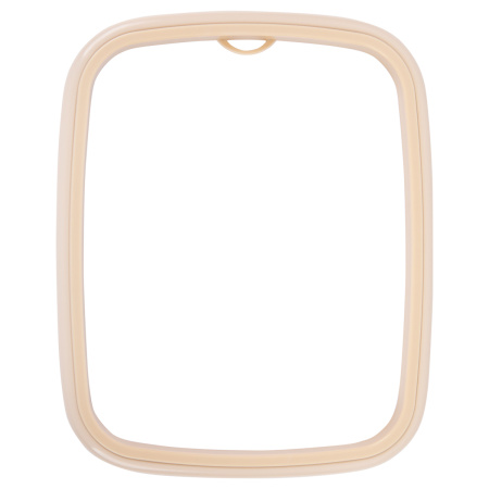 Пяльцы-рамка "Gamma" ПКБ-2 прямоугольные пластик 155х195 мм 1 шт №01 кремовый