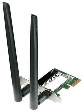 Адаптер WI-FI PCI-E D-Link DWA-582 AC1200 867+300_Mbps 802.11n/ac 2.4/5 ГГц