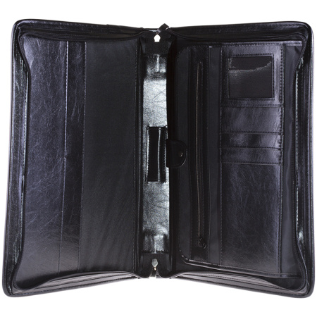 Папка деловая OfficeSpace "Mars" комбинир. кожзам, полиэстер (ПаКЗ_576)