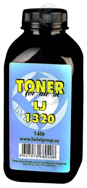 Тонер HP LJ 1320 банка 140г БУЛАТ