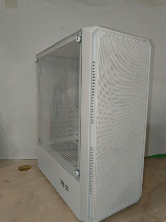 Распродажа! Корпус ATX Б_БП BaseTech eXtreme GFX-03 (USB3.0,Audio,TG,белый)[BT-GFX-03W-MESH-IB] (царапины)
