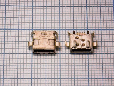 Системный разъём №123 micro-USB Sony LT30i/MT27i