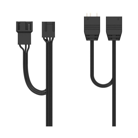 Корпус ID-Cooling View 500 черный без БП mATX 9x120mm 1xUSB2.0 1xUSB3.0 audio bott PSU