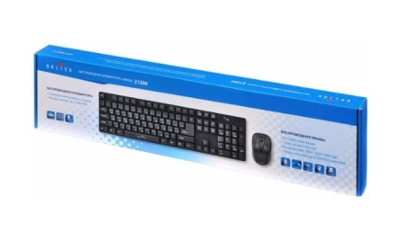 Беспроводной комплект Oklick 210M Black Беспроводной комплект Oklick 210M Black