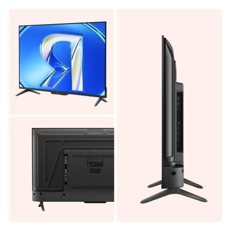 55" Телевизор Q-LED Яндекс ТВ Станция Бейсик QLED (YNDX-00080)