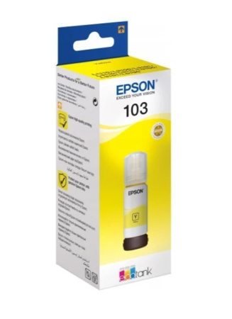 Контейнер_с_чернилами Epson 103Y C13T00S44A для L3100/3101/3110/3150 желтый (65мл)