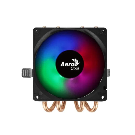 Кулер S115х/1200/1700/2011/2066AMx Aerocool Air Frost 4 (125W,90mm,1800rpm,FRGB,низкопрофильный)