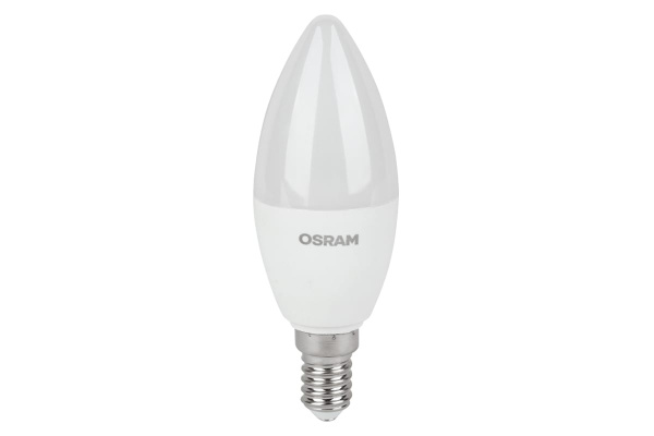 Лампа светодиодная E14 7Вт 3300K свеча Osram LVCLB60 4058075578883