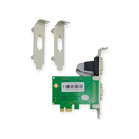 Контроллер PCI-E=>Comx2  Espada PCIe2SLWCH (WCH382) low profile