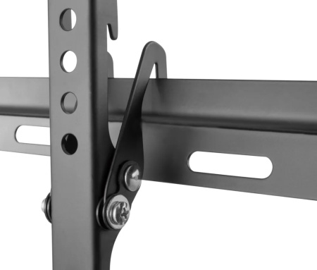 Кронштейн ITECHmount P4T черный настенный,для тв,32-75",до 45кг,от стены 22 мм,с функцией наклона -8°~ +0°,VESA:  50х50, 75x75, 100x100, 200x200, 300x
