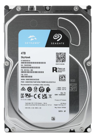 Жесткий диск HDD 4,0Tb Seagate ST4000VX016 Skyhawk 5400,256M