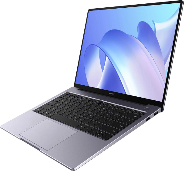 Ноутбук Huawei 14" MateBook (KLVG-X) Intel i5-1340P/16Gb/512SSD/UMA/W11/IPS/WQHD/Space Grey