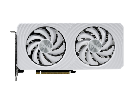 Видеокарта GeForce RTX5060Ti Palit 16Гб White OC GDDR7,128bit,HDMI,3DP (NE7506TU19T1-GB2061M) ret