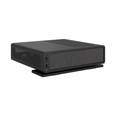 Корпус без блока питания/ Case Fractal Design Ridge, 2x140mm, 2xUSB-A 3.2 + 1xUSB 3.2 Type-C, SFX PSU Support, mITX Black