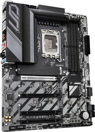 Материнская плата Gigabyte Z890 UD WIFI6E Soc-1851 Intel Z890 4xDDR5 ATX AC`97 8ch(7.1) 2.5Gg RAID+DP