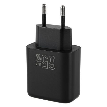 Зарядное_устройство - TypeC*2+A 65W GAN TFN черный (TFN-WC-ACC-65W-BK)
