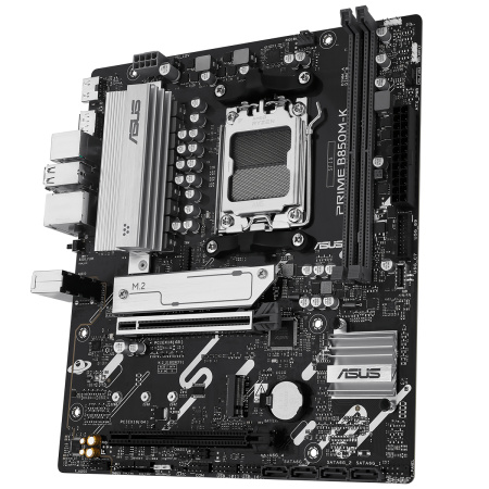 Мат.плата SocAM5 AMD B850 ASUS PRIME B850M-K (mATX,2DDR5,2M.2,2PCI-E16,DP,HDMI,PC9000)