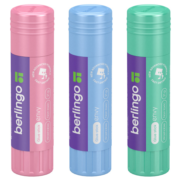 Клей-карандаш BERLINGO 21гр. "Envy" (FPp_21300)