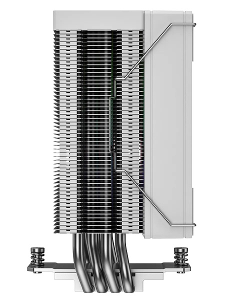 Кулер S115х/1200/1700/1851/AMx ID-Cooling FROZN A410 SE ARGB WHITE (180W/120mm/300-2000rpm/ARGB/4 тепл.трубки,белый)