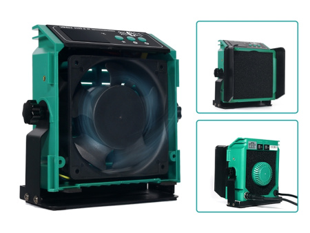 Паяльная станция Yihua 948D Q-III, паяльник 200..480°С, дымоуловитель, держатель плат, 200вт