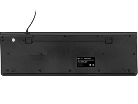Клавиатура USB Oklick 505M slim, 104 клавиши, Black