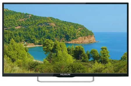 Телевизор 43" Polarline 43PU11TC-SM 3840x2160/HDMI,USB/DVB-T2,T,C/WiFi/SmartTV/And/ Черный UHD 4K