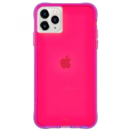 Накладка для iPhone 11 Pro Case-Mate Tough NEON розовый/фиолетовый (CM039338)