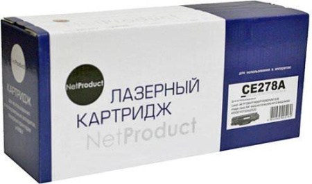 Картридж_лазерный NetProduct N-CE278A для HP LJ Pro P1566/P1606dn/M1536dnf черный (2100стр)
